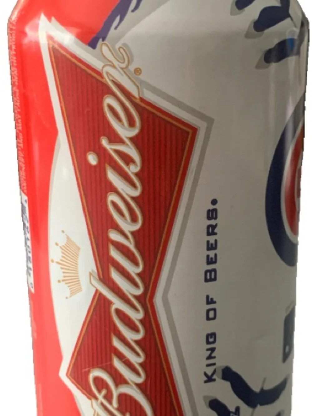 Vintage Beer Can Budweiser MLB Cubs Limited Edition Can Chicago Tab Empty